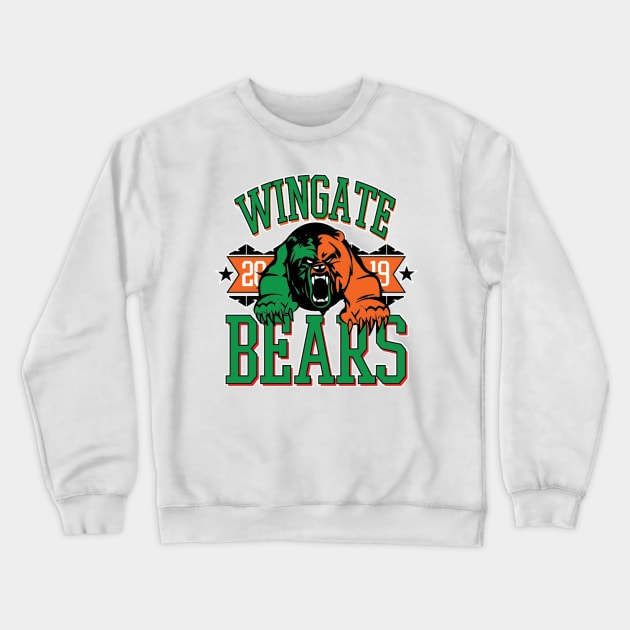 Wingate Bears! Crewneck Sweatshirt by Shawn 